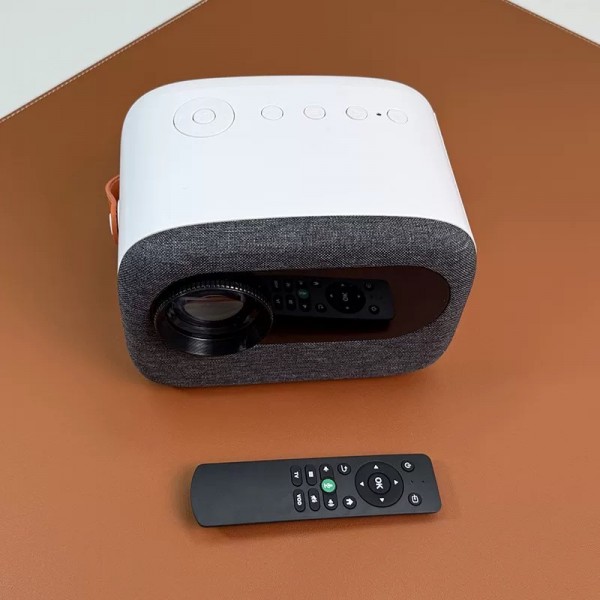 Compact Full HD 1080P Projector – Mini Smart Home Theater with Android System, WiFi & 5500 Lumens Brightness