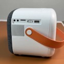 Compact Full HD 1080P Projector – Mini Smart Home Theater with Android System, WiFi & 5500 Lumens Brightness
