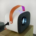 Compact Full HD 1080P Projector – Mini Smart Home Theater with Android System, WiFi & 5500 Lumens Brightness