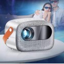 Compact Full HD 1080P Projector – Mini Smart Home Theater with Android System, WiFi & 5500 Lumens Brightness